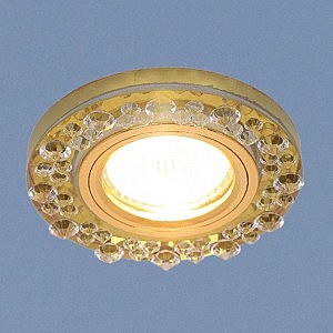 Встраиваемый светильник 8260 8260 MR16 YL/GD зеркальный/золото