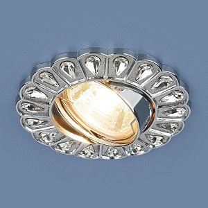 Встраиваемый светильник Elektrostandart 120078 MR16 СН хром