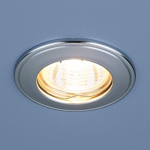 Встраиваемый светильник Elektrostandart 7002 MR16 SL матовое серебро