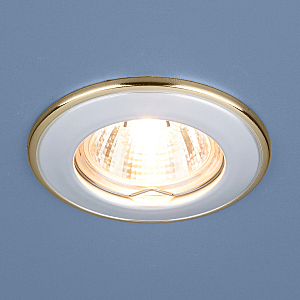 Встраиваемый светильник 7002 7002 MR16 WH/GD белый/золото