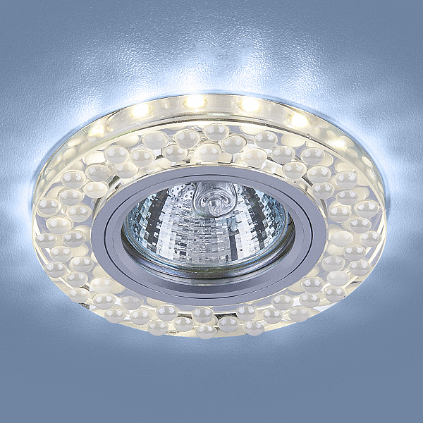 Встраиваемый светильник 2194 2194 MR16 SL/WH зеркальный/белый