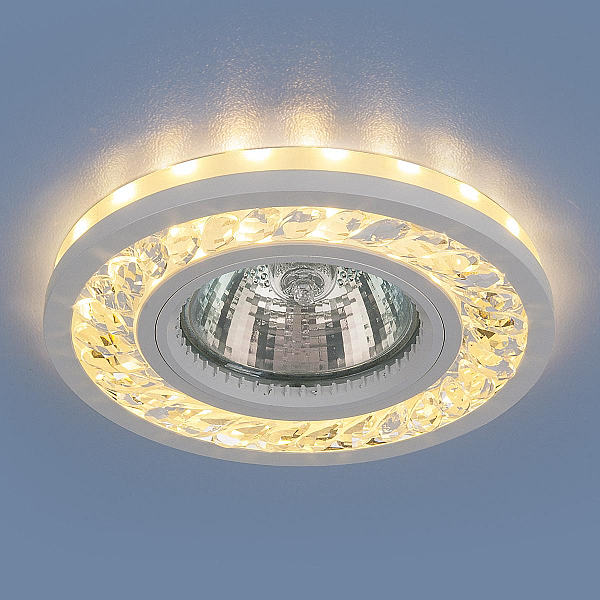 Встраиваемый светильник 8355 8355 MR16 CL/WH прозрачный/белый