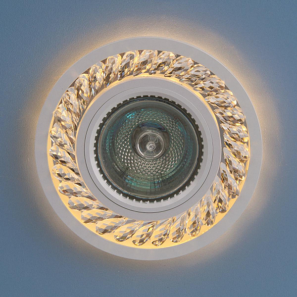 Встраиваемый светильник 8355 8355 MR16 CL/WH прозрачный/белый