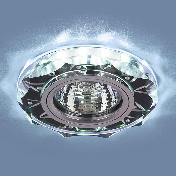 Встраиваемый светильник 8356 8356 MR16 CL/BK прозрачный/черный