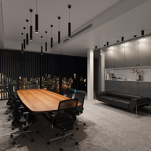 Накладной светильник DLR022 DLR022 12W 4200K черный матовый