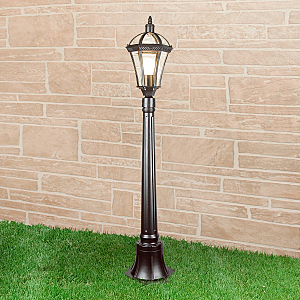 Столб фонарный уличный Capella Capella F черный