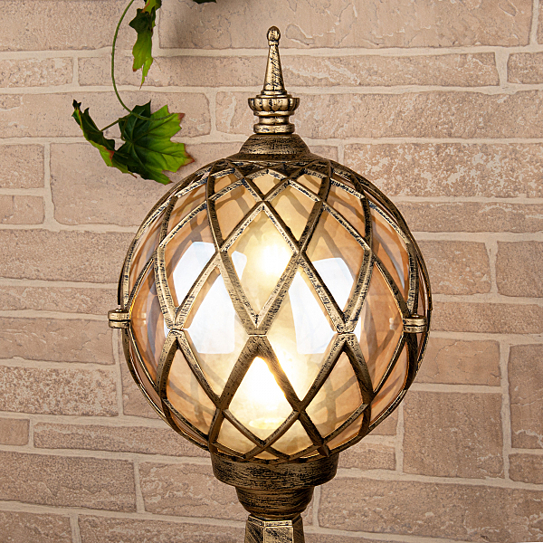 Уличный наземный светильник Sirius Sirius S черное золото