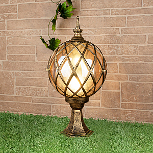 Уличный наземный светильник Sirius Sirius S черное золото