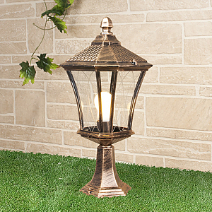 Уличный наземный светильник Virgo Virgo S черное золото (GLXT-1450S)