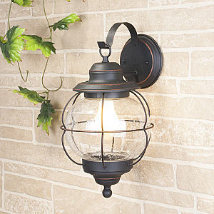 Уличный настенный светильник Regul Regul D черная медь (GLXT-1475D)