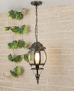 Уличный подвесной светильник 1001 1001H черное золото / 1045 (GL 1001H)