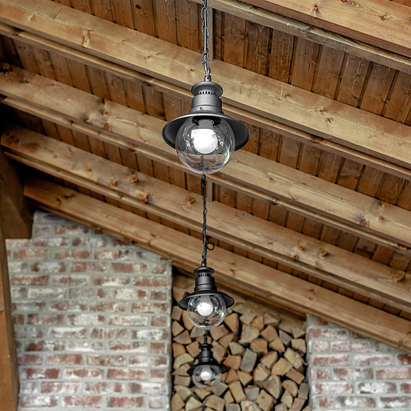 Уличный подвесной светильник Talli Talli H черный (GL 3002H)