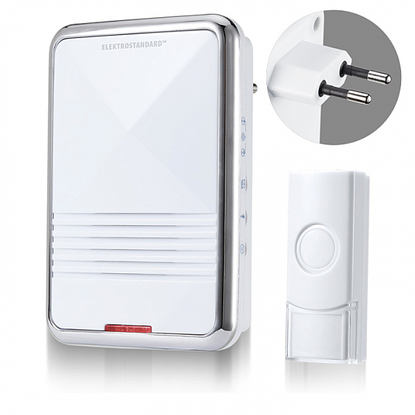 Дверной звонок DBQ11M DBQ11M AC 36M IP44 Белый