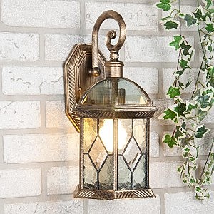 Настенно потолочный светильник Elektrostandart Fenix черное золото