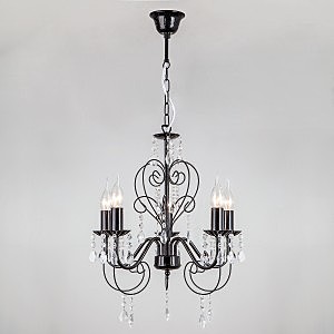 Подвесная люстра Eurosvet 10203/5 черный