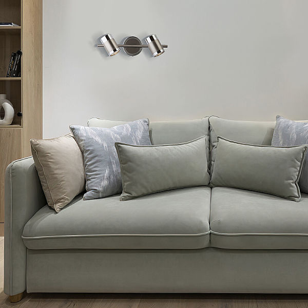 Светильник спот Prime 20058/2 перламутровый сатин