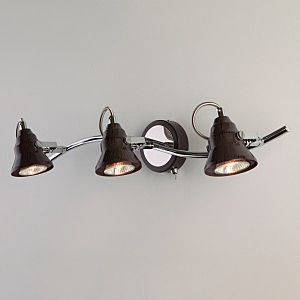 Светильник спот Magnum 20062/3 хром/венге