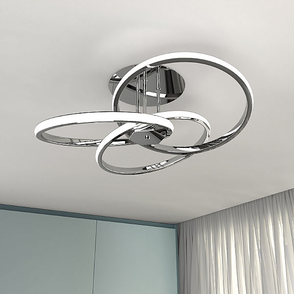 Потолочная люстра Energy 90044/3 хром 54W