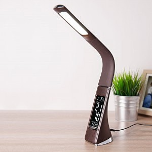 Офисная настольная лампа Elara 90202/1 коричневый 6W