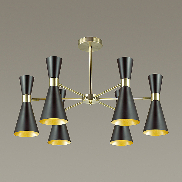 Люстра на штанге Quinn 3662/6C