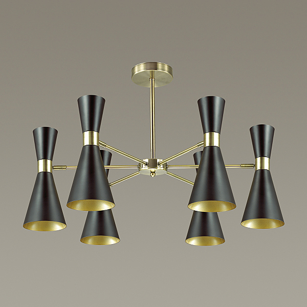 Люстра на штанге Quinn 3662/6C