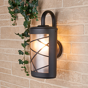 Уличный настенный светильник Premier Premier D черный (GL 1017D)