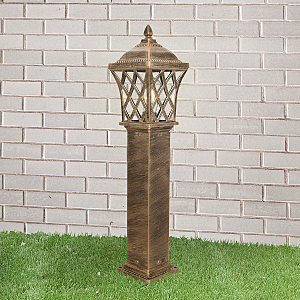 Уличный наземный светильник Cassiopeya Cassiopeya F черное золото (GL 1018F)