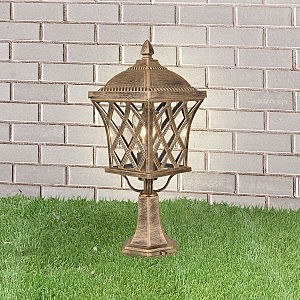 Уличный наземный светильник Cassiopeya Cassiopeya S черное золото (GL 1018S)