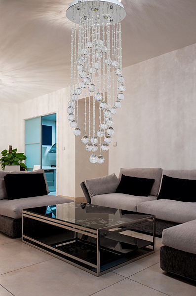 Люстра каскадная Kristall 1201/3C