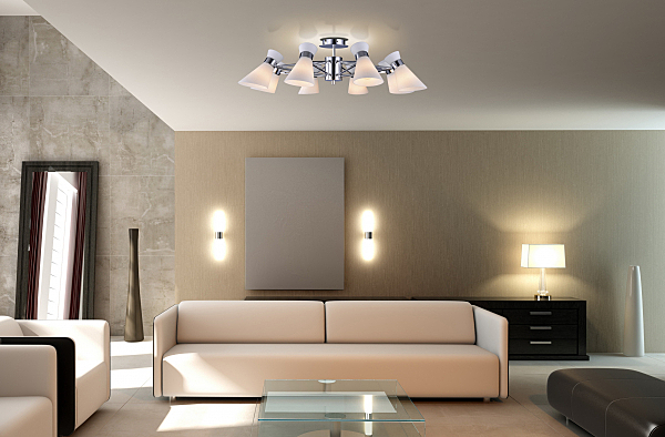 Потолочная люстра Kamilla 1239/8C