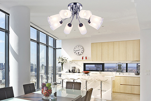 Потолочная люстра Mekka 1257/8C